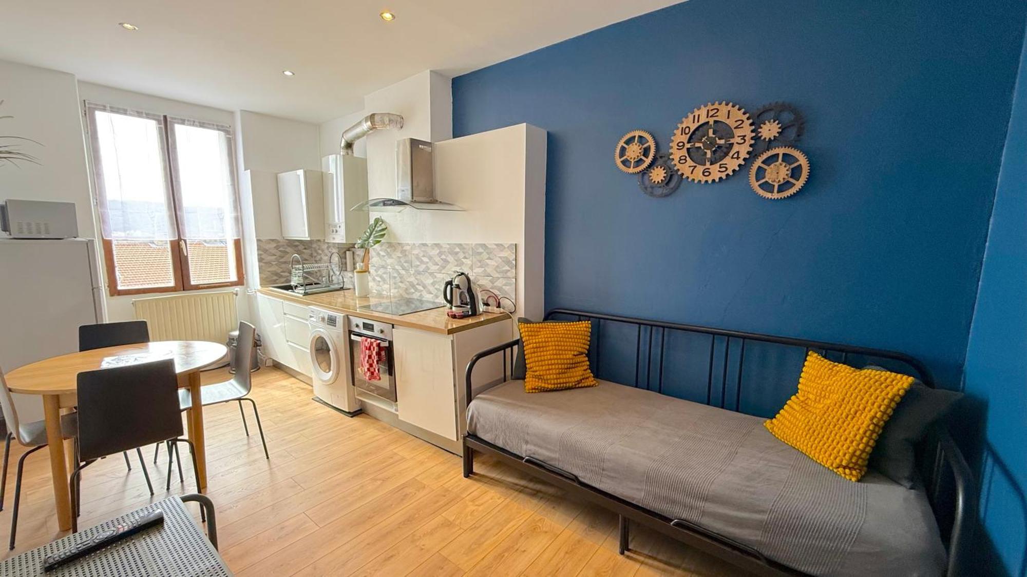 012 Chic & Cosy F2 34M2 Hypercentre Wifi Smart Tv Netflix Apartment Saint-Etienne  Exterior photo